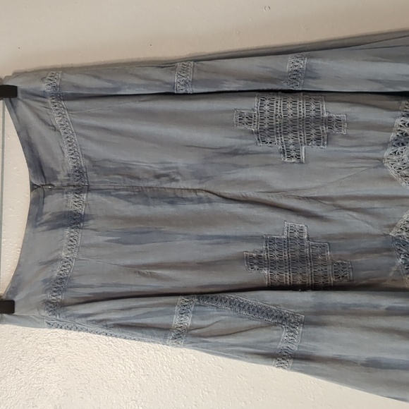 Free People Dyed High Low Midi Skirt Small - Picture 8 of 14